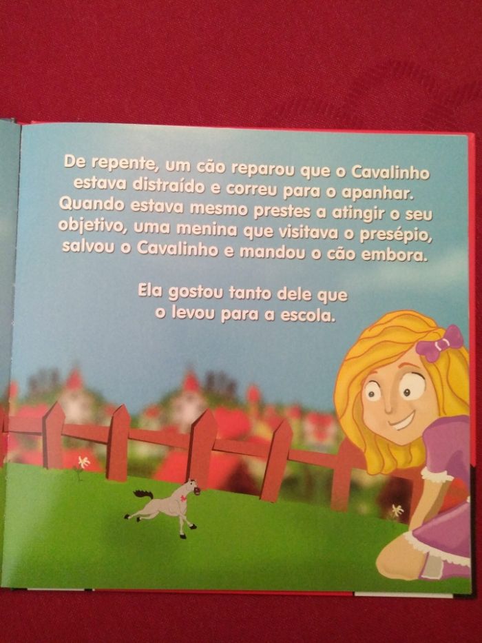 Livro o Cavalinho com DVD