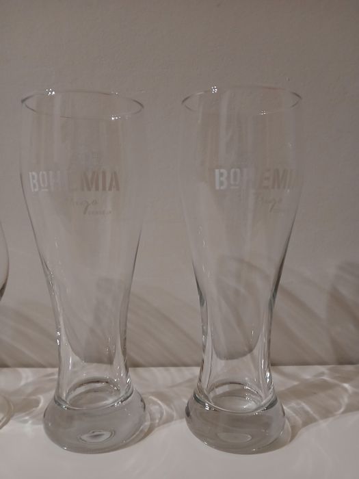 Conjunto de seis copos para cerveja
