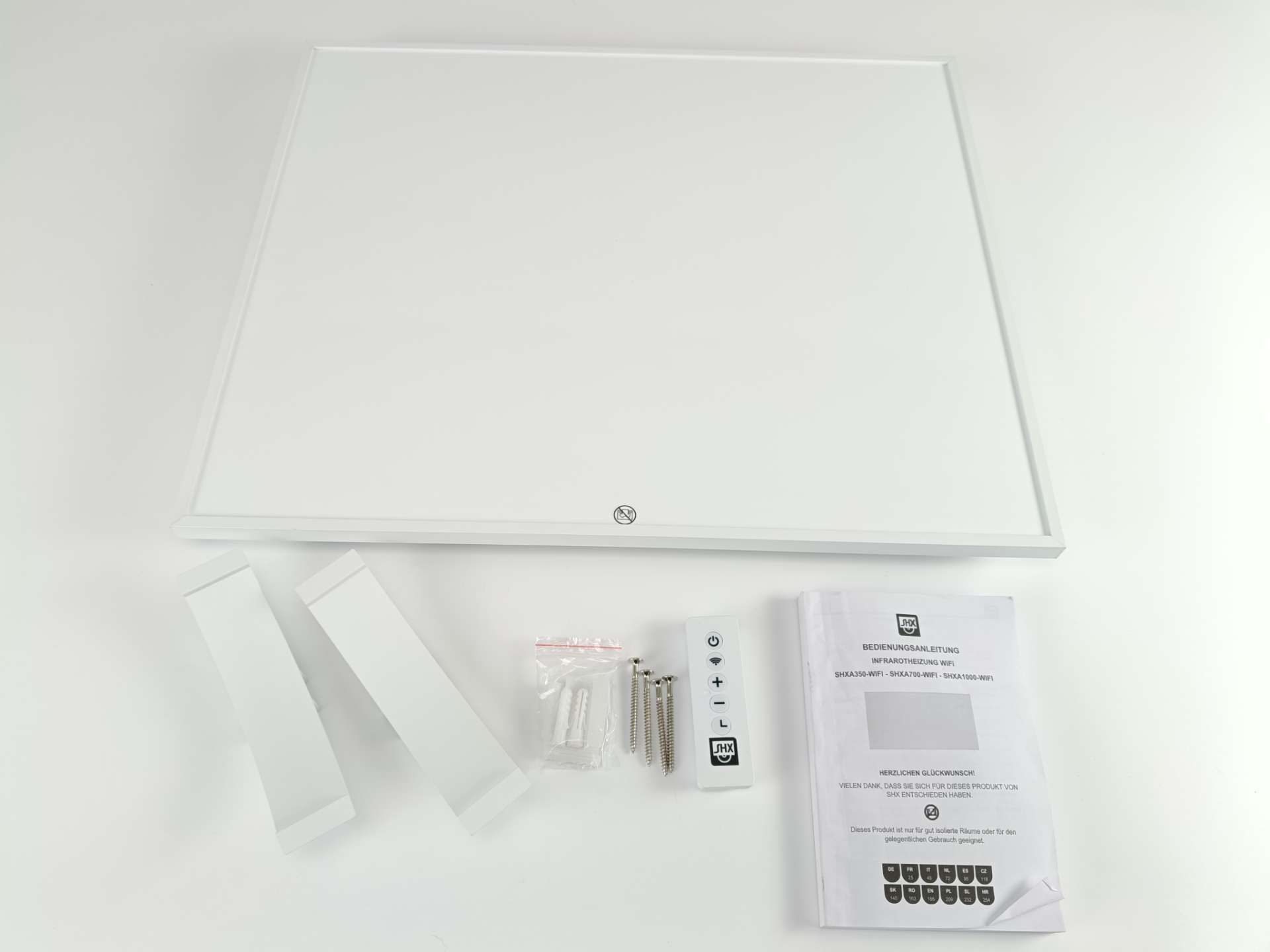 SHX SHXA350 WiFi 350 W, panel grzewczy na podczerwień, 350 W