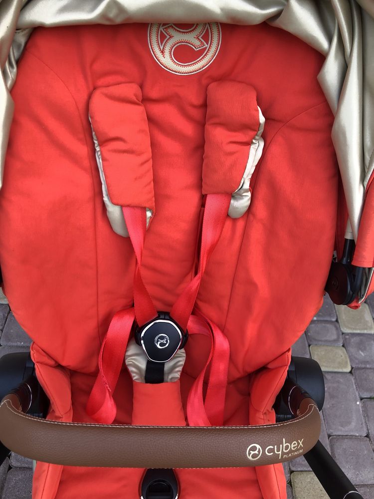 Cybex Priam 4.0 коляска Automn Gold Rose Gold