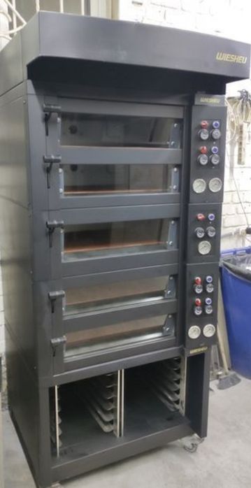 Подова піч із парогенератором Wiesheu 60/40