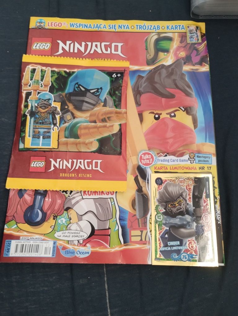 Magazyn lego ninjago figurka LEGO + karta limited edition 12/2024