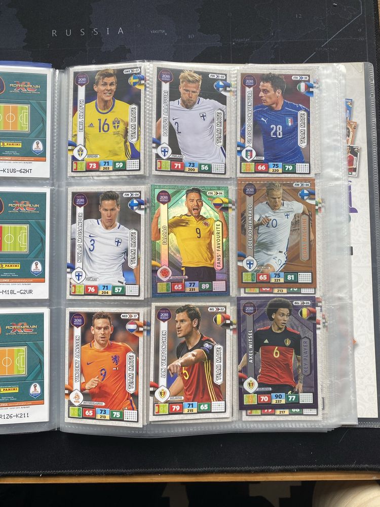 Karty piłkarskie fifa 365 Panini