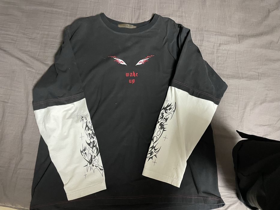 лонгслив “wake up” от tadow store