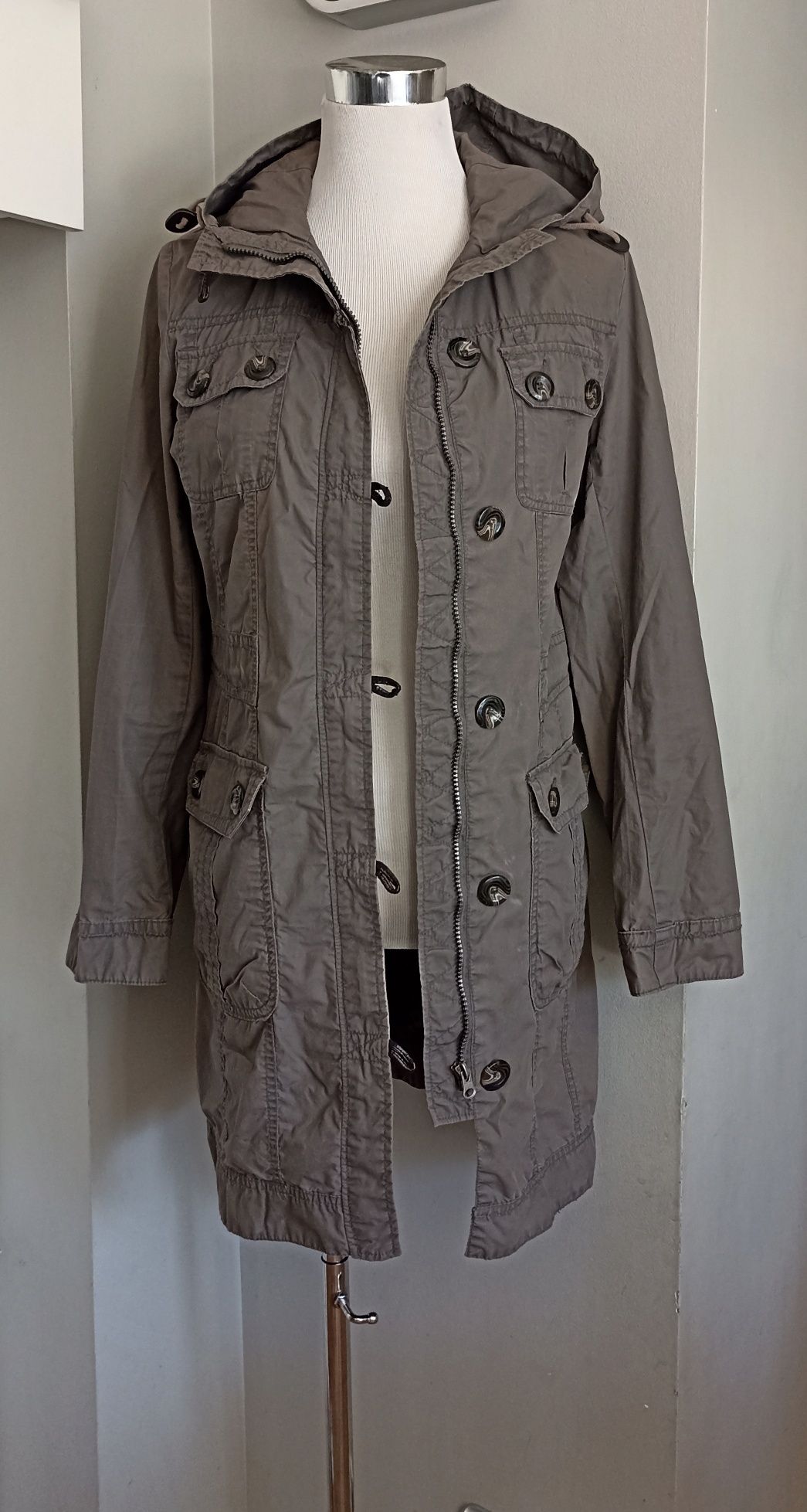 Parka letnia trencz rozm. M/38