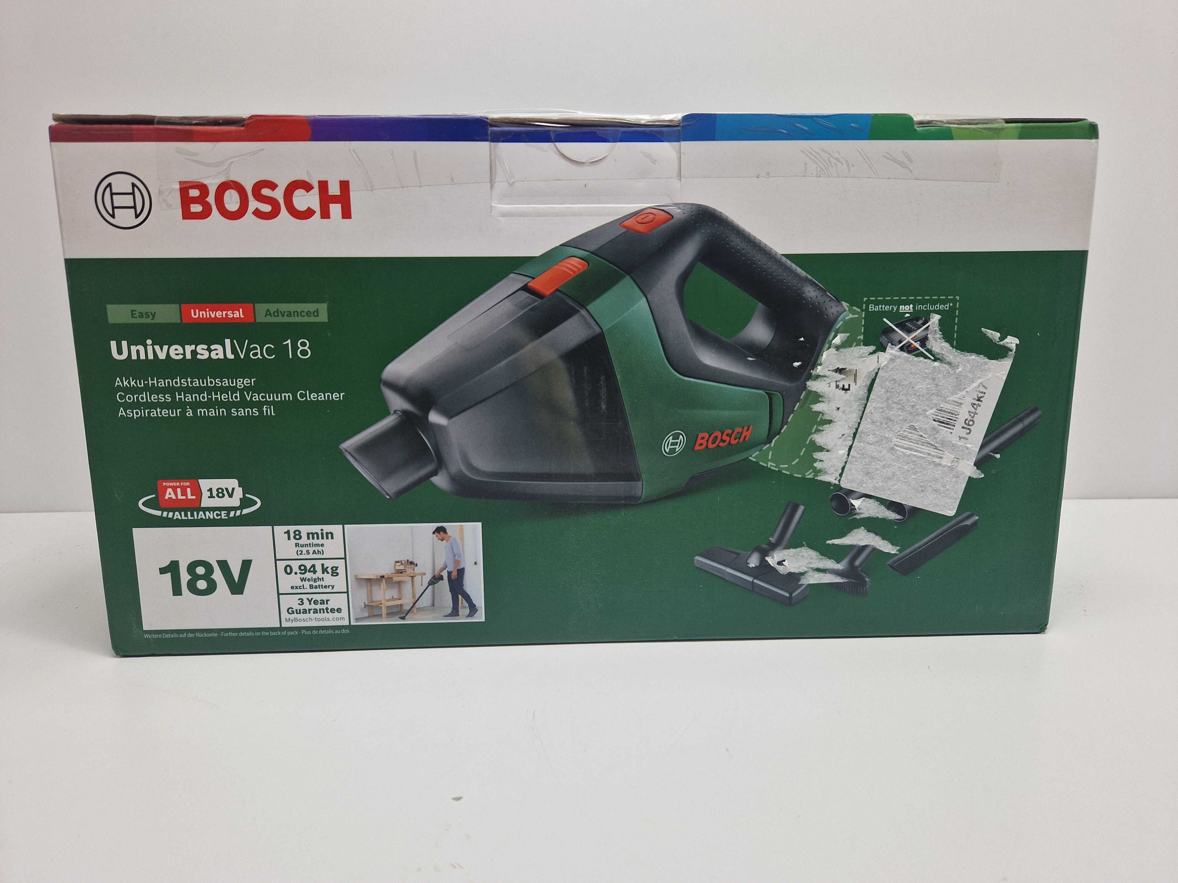 Bosch akumulatorowy odkurzacz ręczny UniversalVac 18