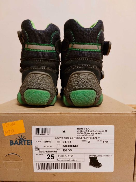 Buty zimowe Bartek rozm. 25