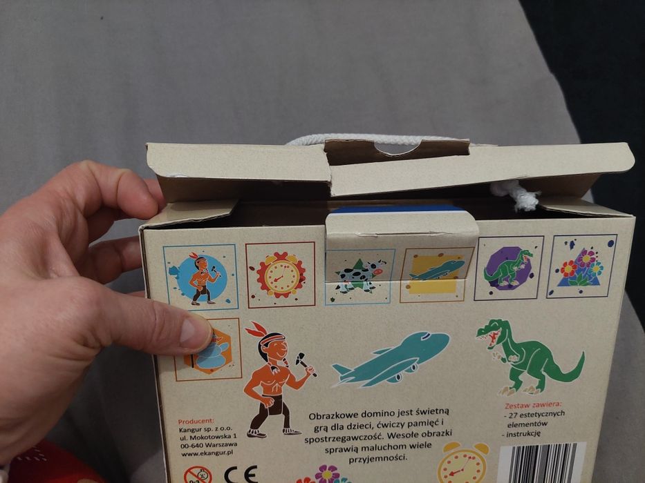 Domino dla dzieci kangur