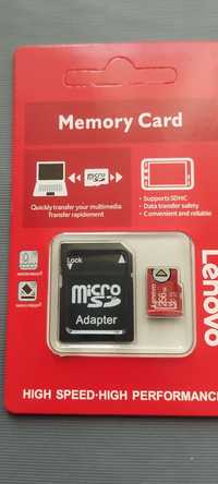 Мікро СД флешка Micro SD card 256 GB Lenovo