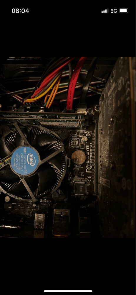 Komputer nvidia geforce gtx 1050Ti intel core i