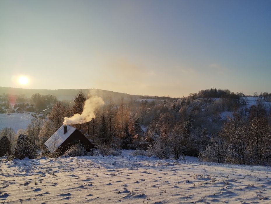 Ferie w Bieszczadach, Ferie zimowe, górska chatka, duży domek w górach