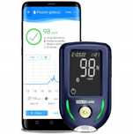 Glukometr DIAGNOSTIC GOLD CARE + 2x50 szt pasków gratis produkt POLSKI