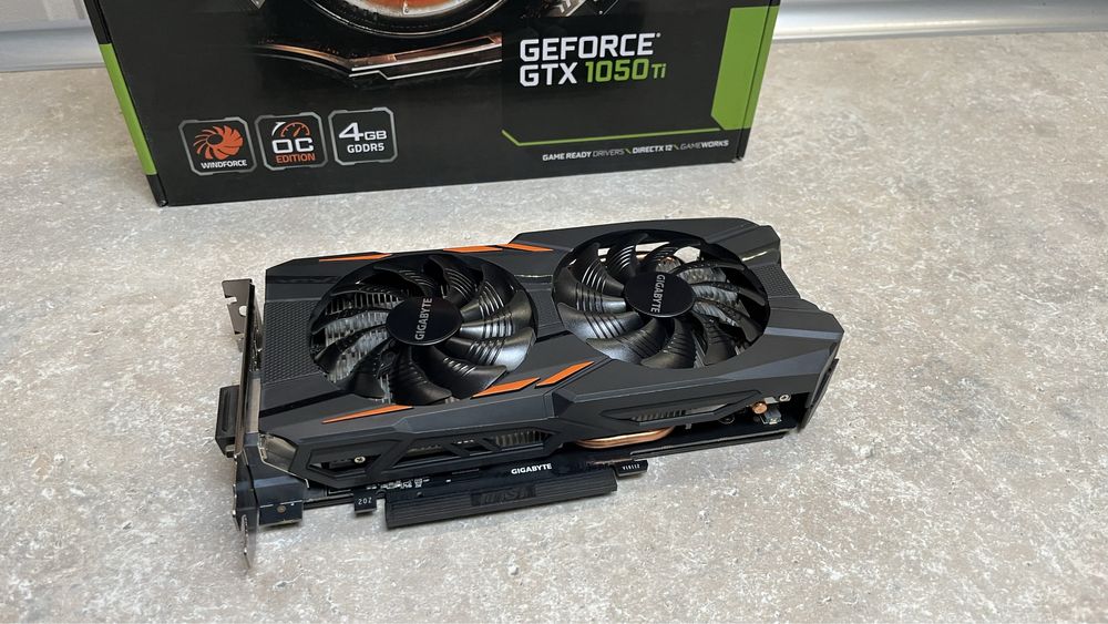 Gigsbyte Geforce 1050ti Windforce OC