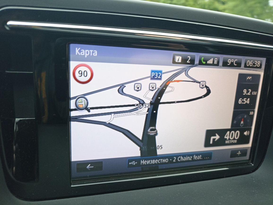 Карти навігації Renault R-LINK 11.25