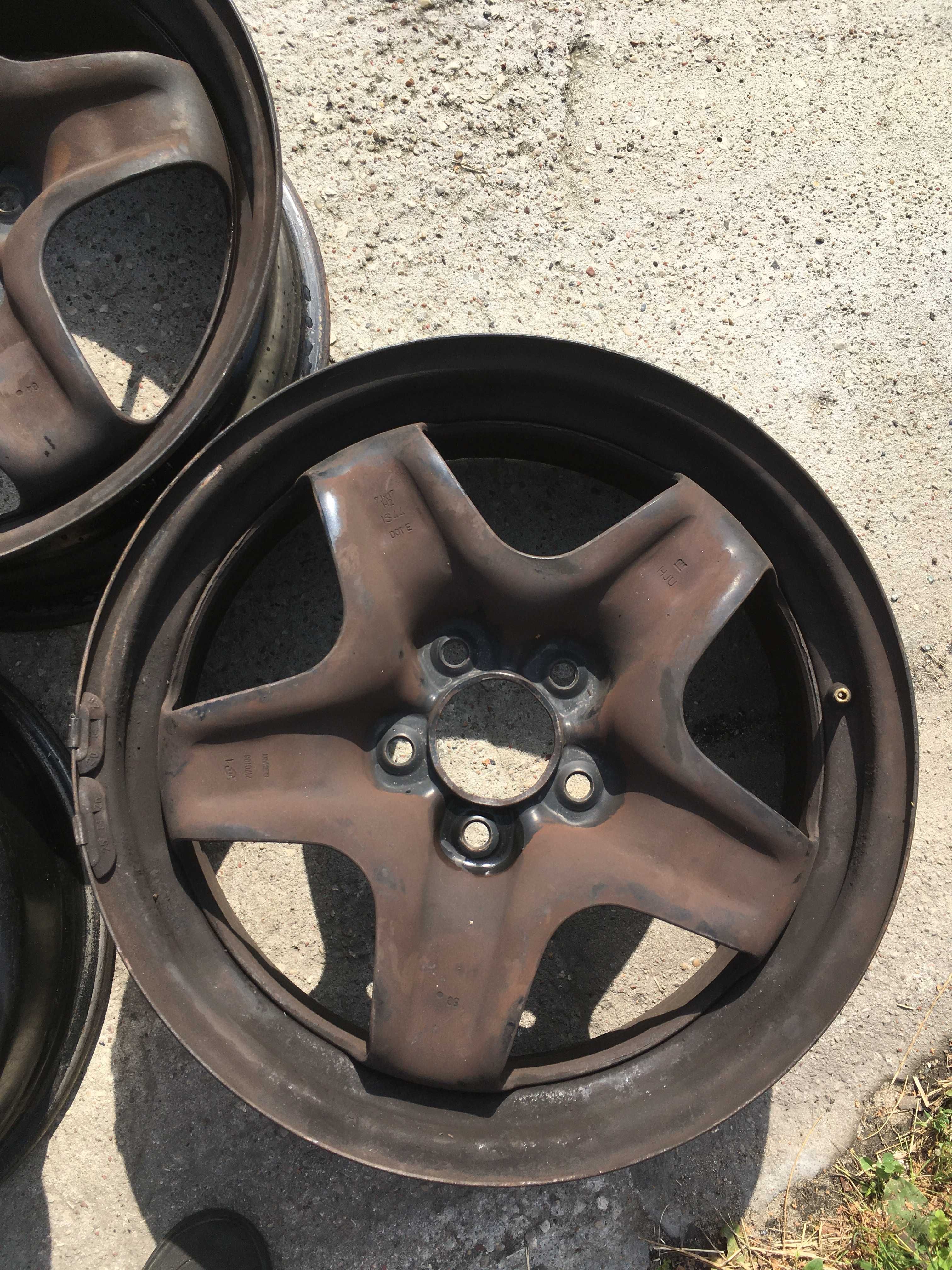 Opel Astra Zafira Felga Stalowa Strukturalna 17 cali 5x115