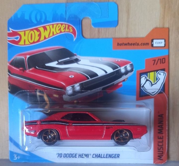 Conjunto 2 - Dodge challenger hot wheels