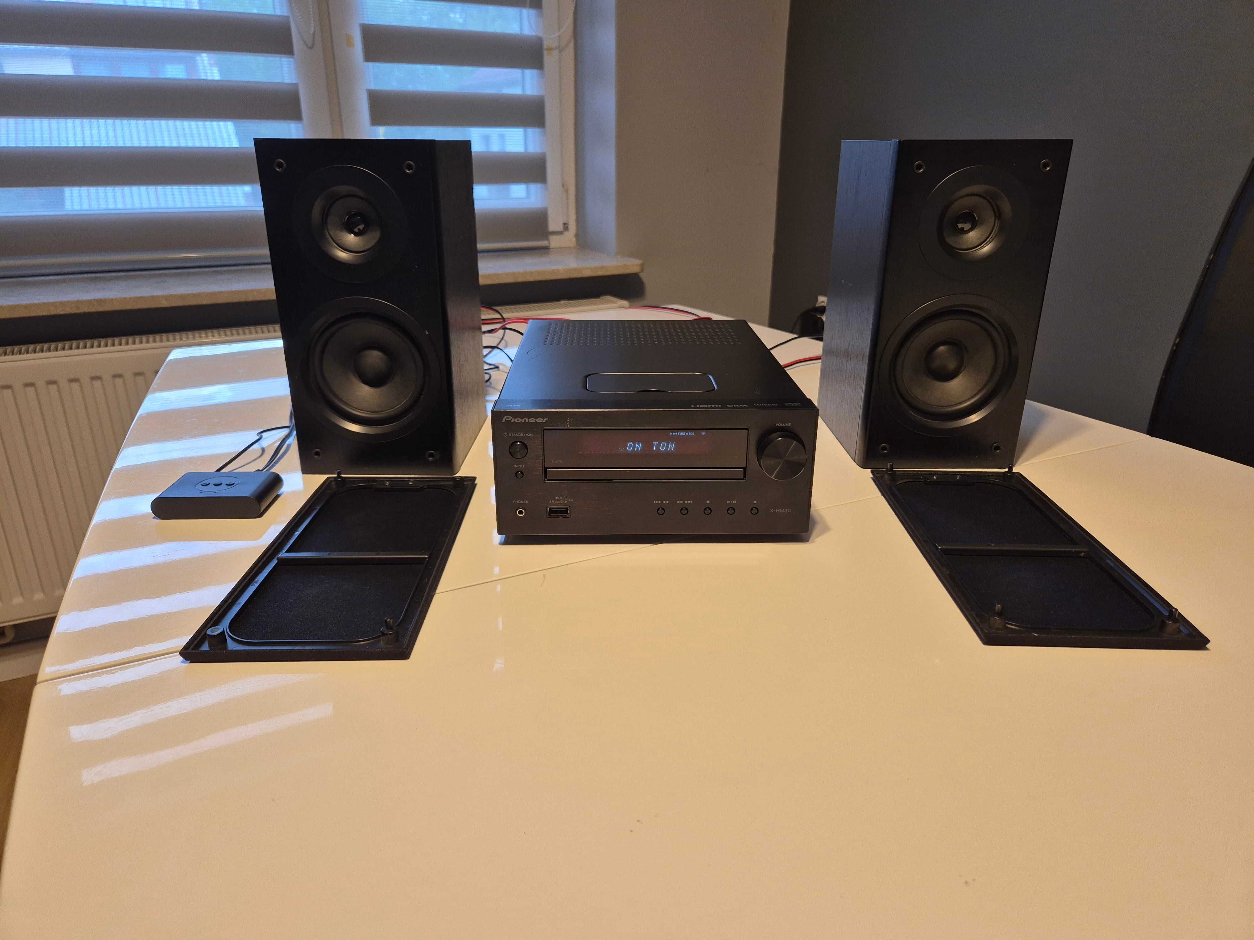 Mini wieża Hi-Fi Pioneer X-HM30, 2x30W + zewnętrzy moduł bluetooth 5.2