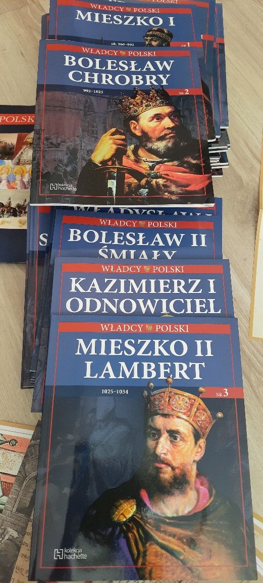 Władcy Polski kolekcja Hachette- Wysyłka gratis