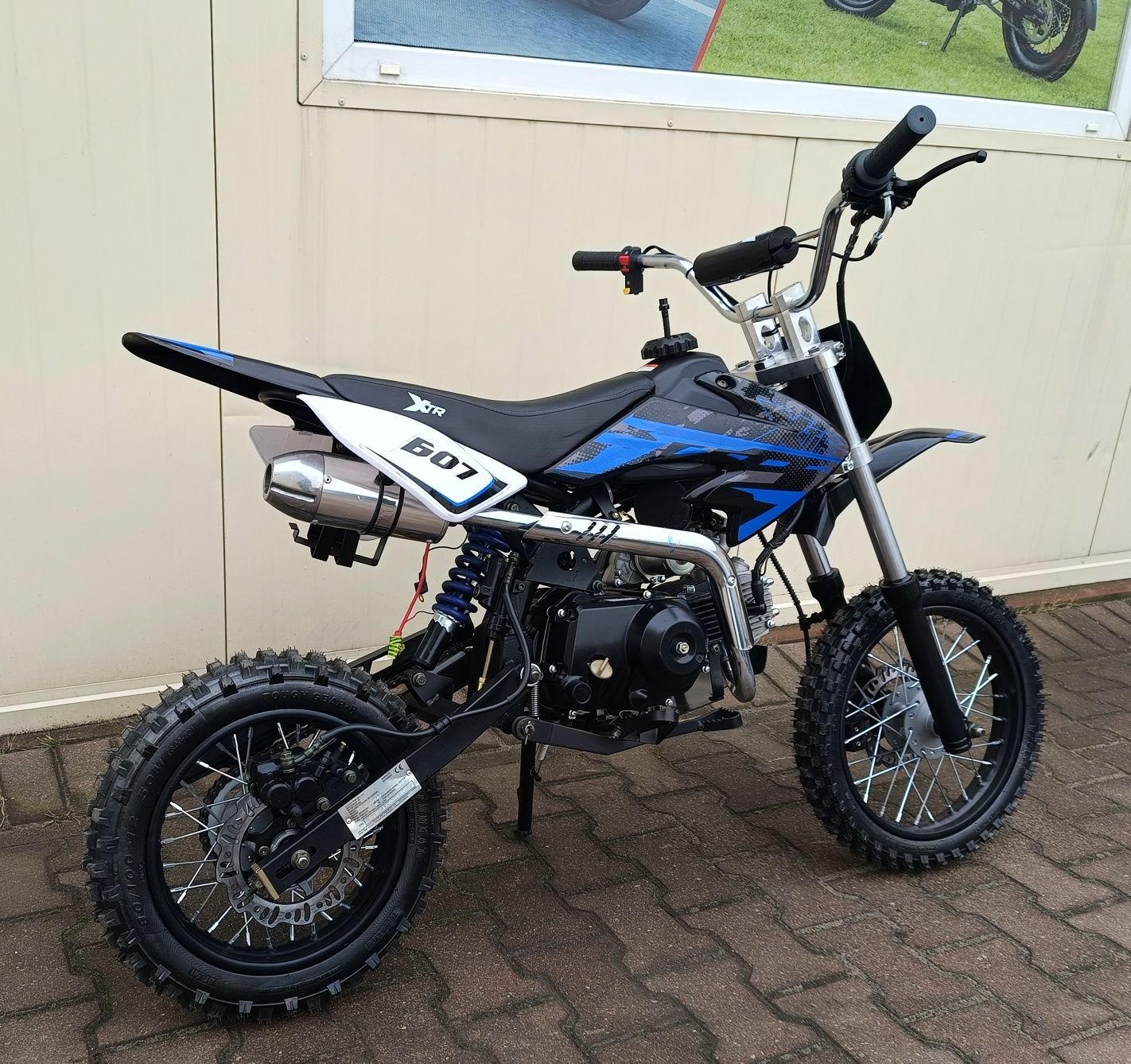 Nowy Cross XTR 607 125cc automat , koła 14/12 raty kros