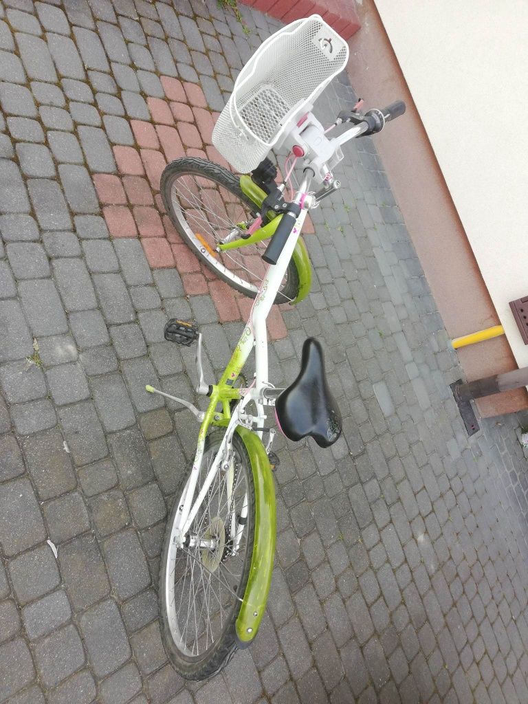 Rower  używany  kolor zielony