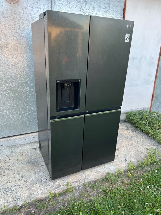 2024 року  Холодильник Side-by-Side  LG GSJV71MCLE ThinQ Чорний Графіт