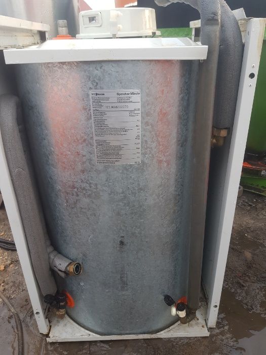 Bojler nierdzewny Viessmann 100l dwupłaszczowy