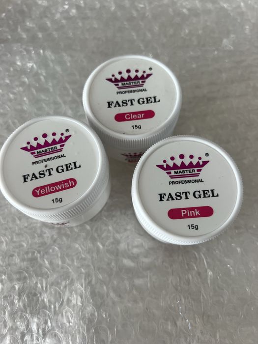 Набор Полигель master новый 3 шт по 15 гр