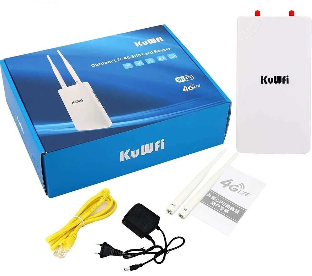 4G LTE-WiFi модем-роутер KuWFi  CPF905-eu, все операторы