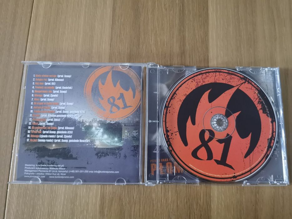 Płyta CD Płomień 81 Historie z sąsiedstwa 1 wydanie Pezet Onar unikat