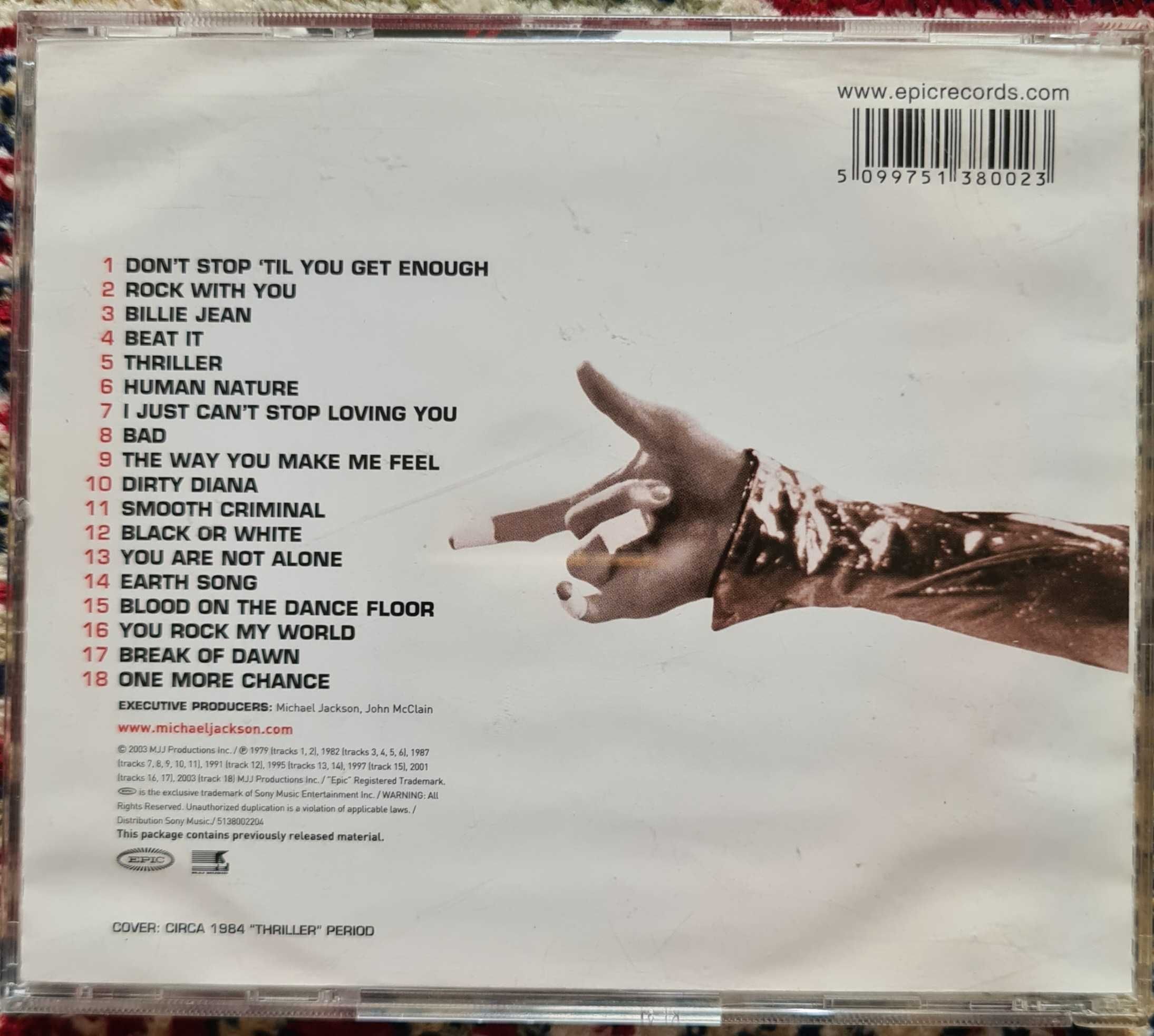 Michael Jackson "Number Ones" фірмовий CD