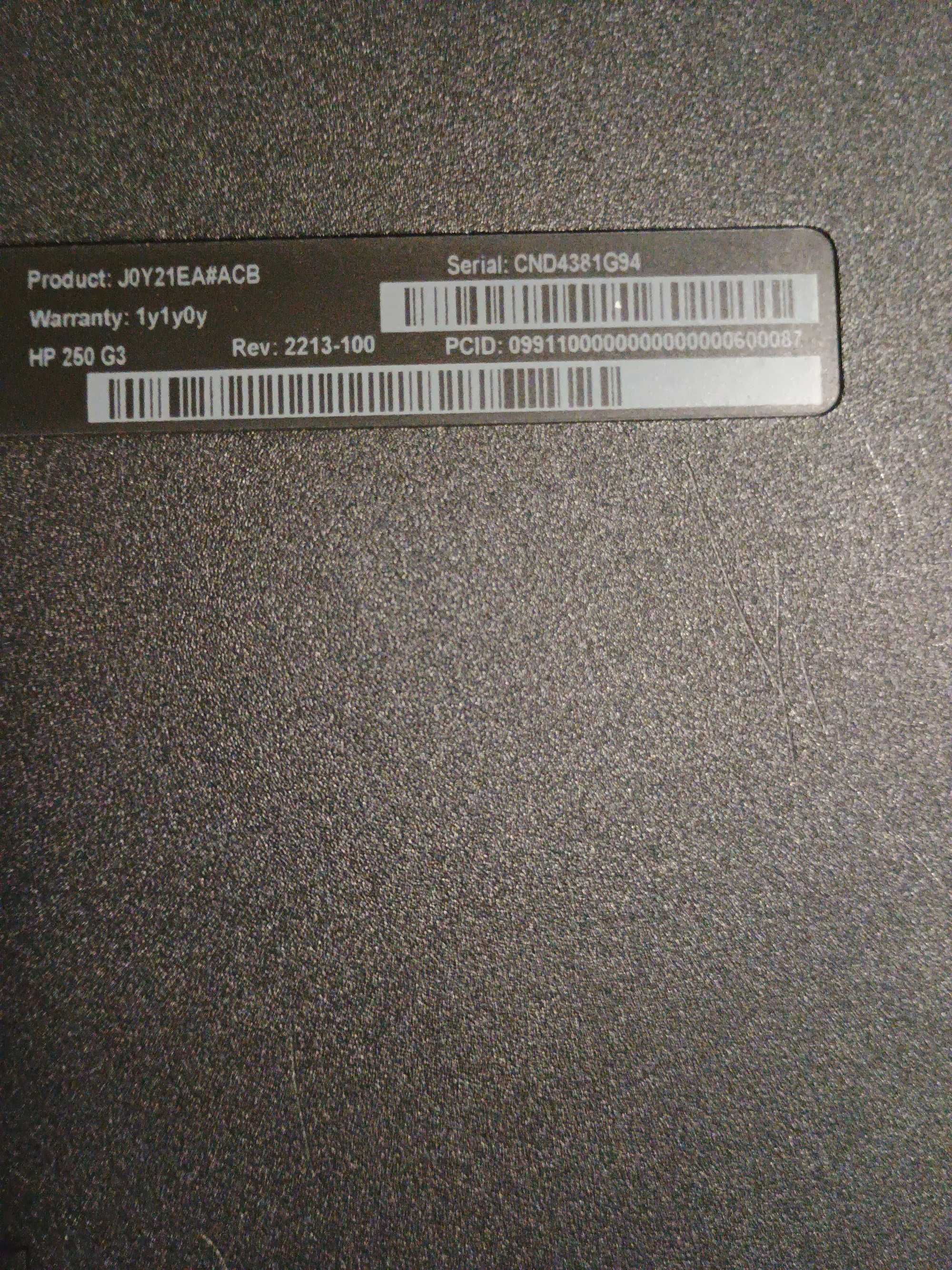 Ноутбук HP 250, хороший стан все працює дуже гарно