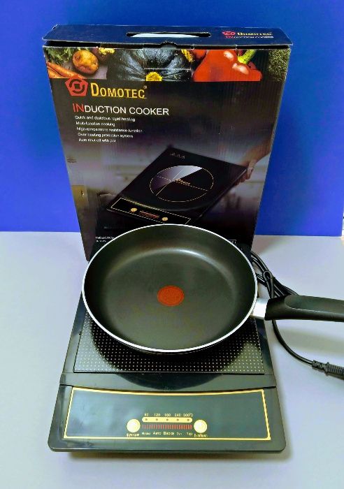 Новая Domotec MS 5832 плита индукционная для дачи, на отдых Домотек