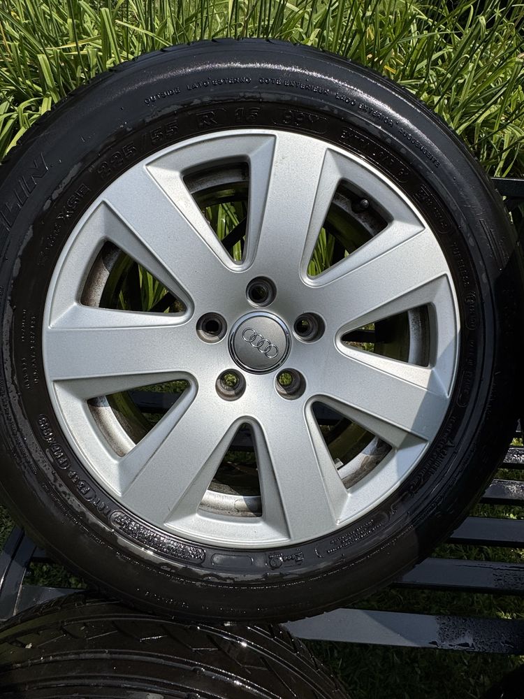 Koła felgi opony letnie audi A6 C6 A4 B6 205/60 R16 continetal