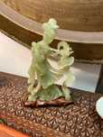 Escultura Gueixa Jade China Período Minguó 26 cm