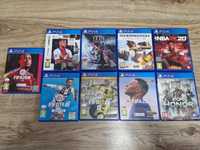 Gry ps4 fifa, nba, overwatch, for honor, star wars jedi upadły zakon