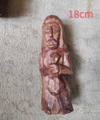Drewniana starą figurka