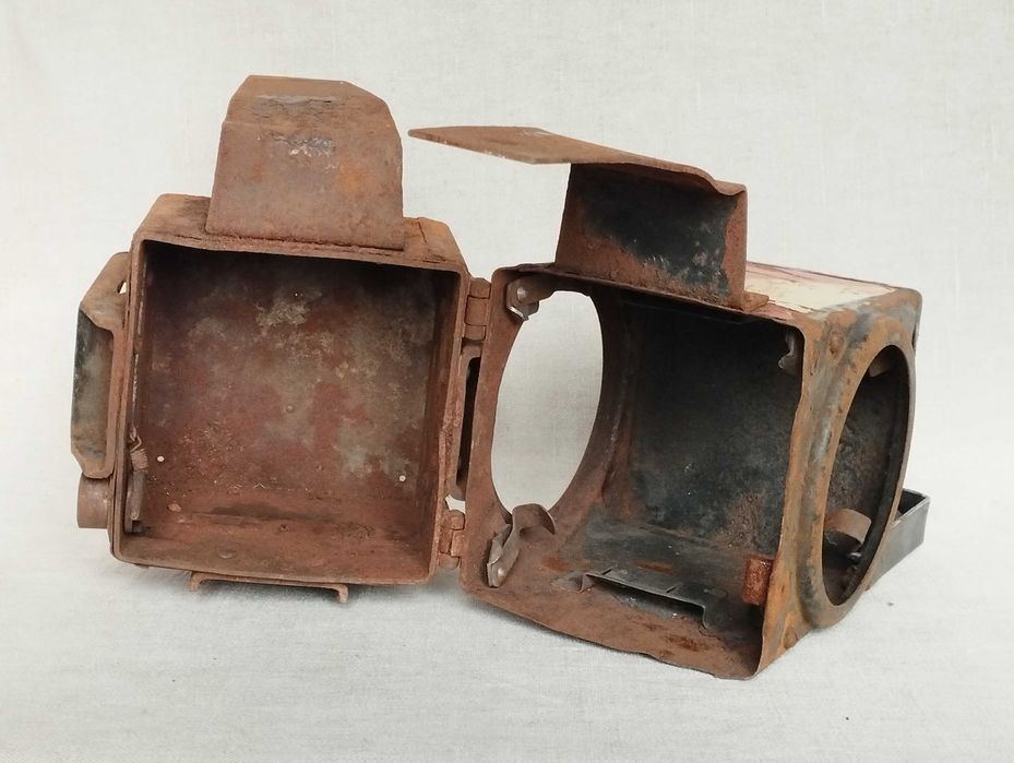 stara lampa kolejowa PKP