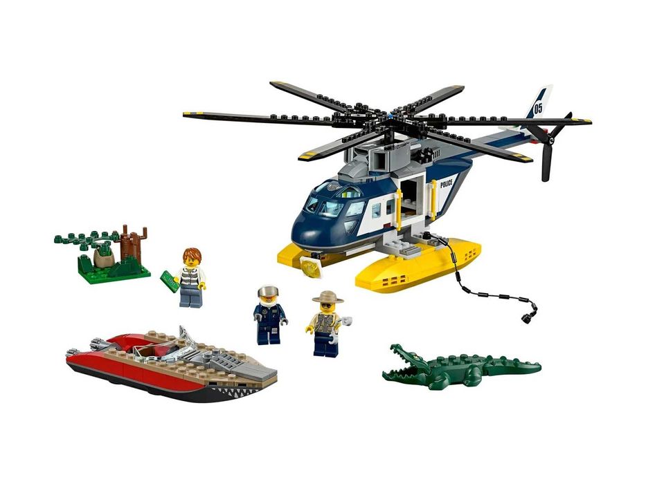 LEGO City 60067 - Pościg śmigłowcem - Komplet 100%