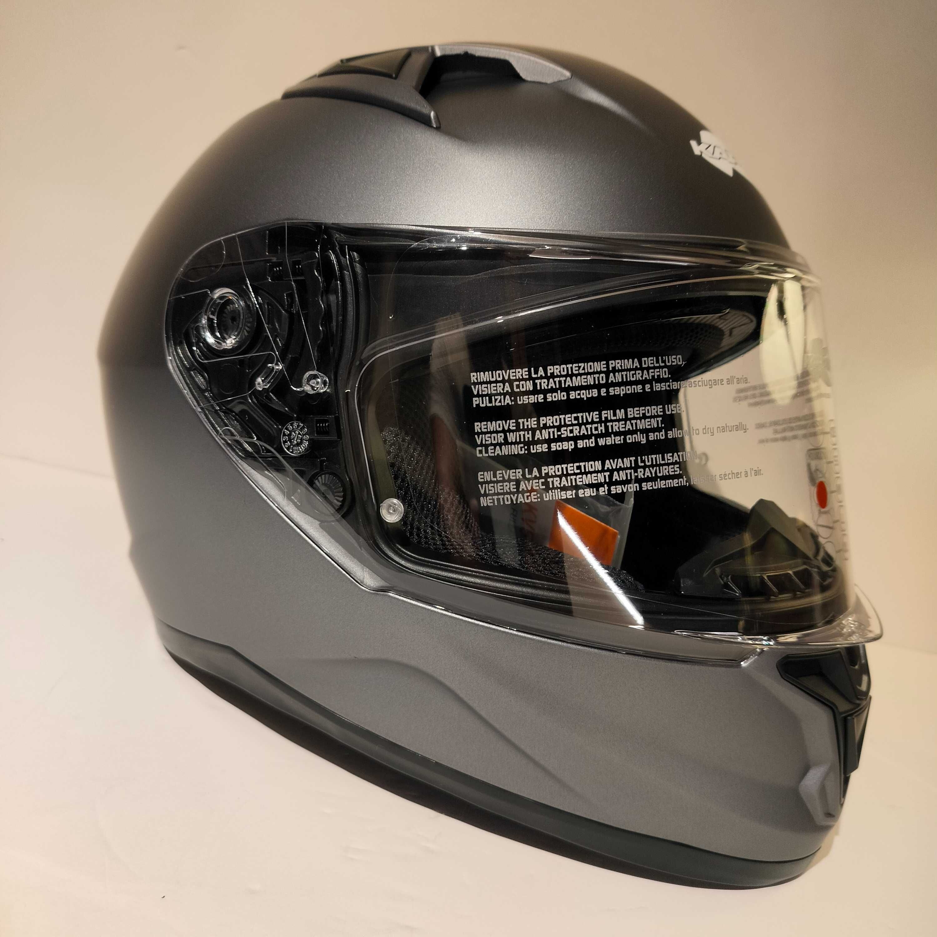Capacete Integral Kappa Kv50 mota scooter novo