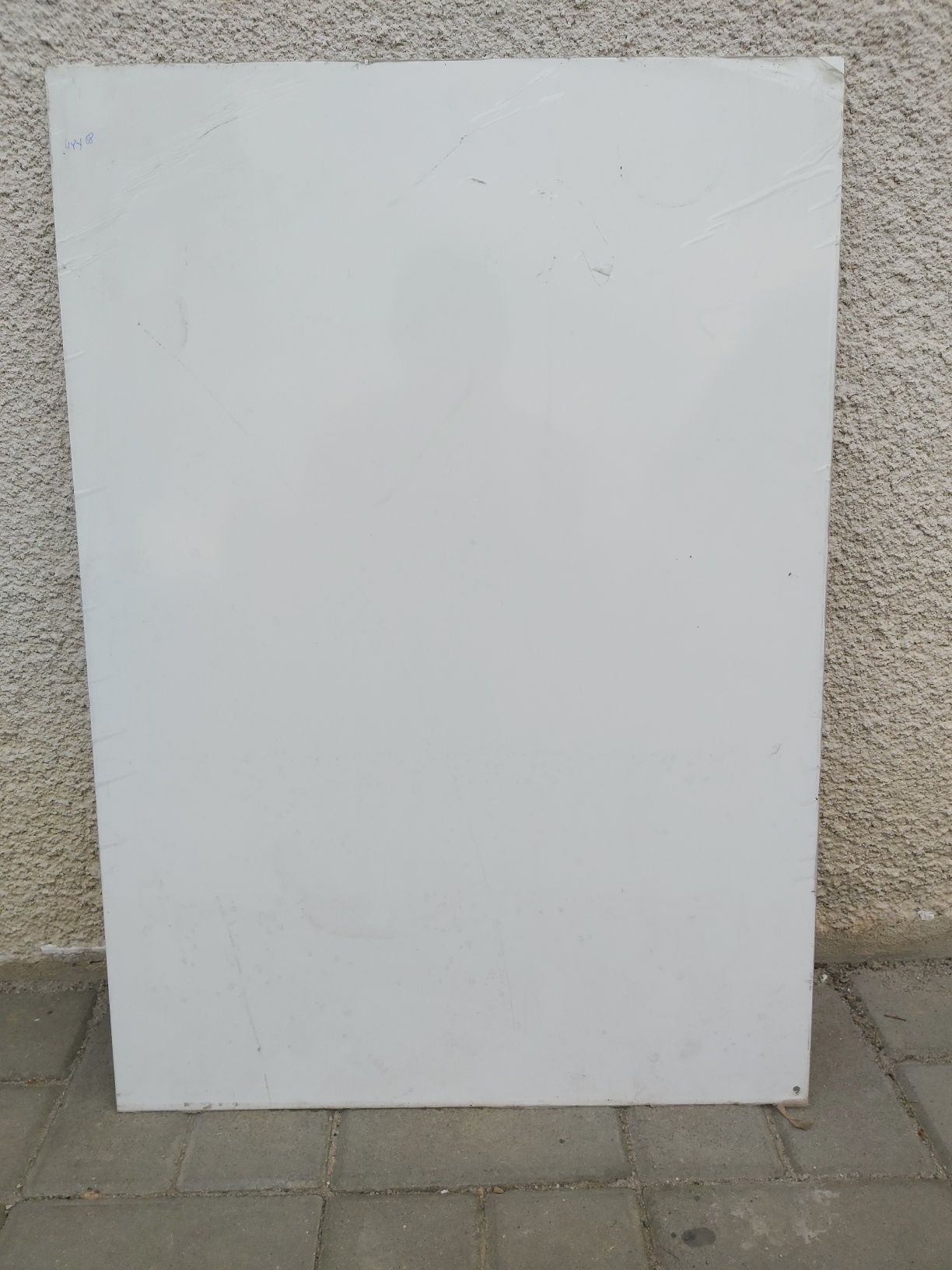 45 cm x 68 cm x 1.5 mm - BIAŁA blacha aluminiowa RAL 9016