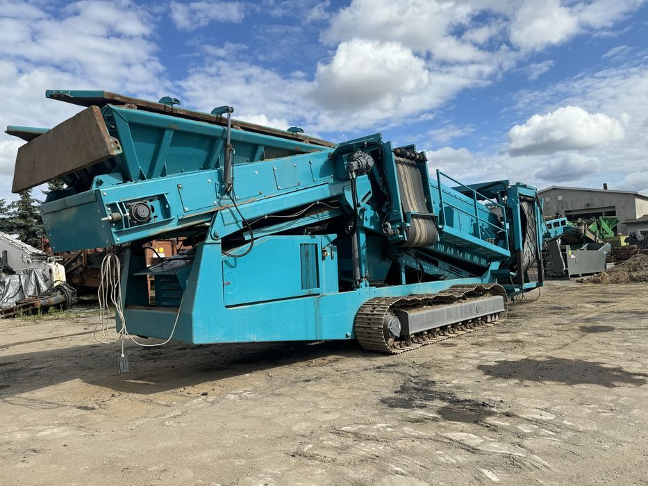 Powerscreen warrior 1800 mobilny przesiewacz sortownik