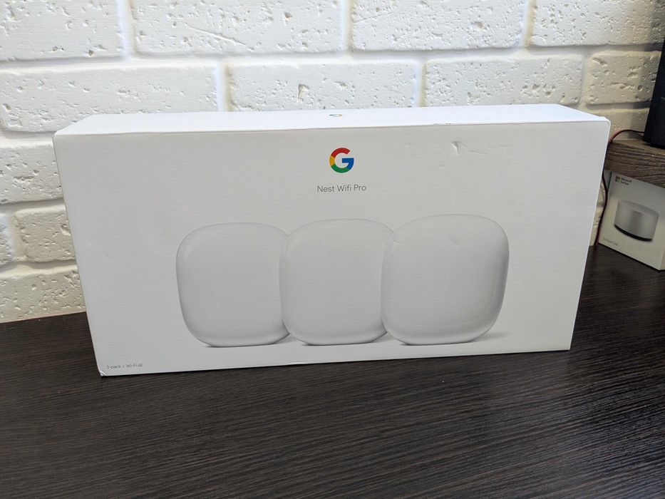 Google Nest Wifi Pro 3-PACK (Snow) WiFi 6E Mesh System AX5400 #12