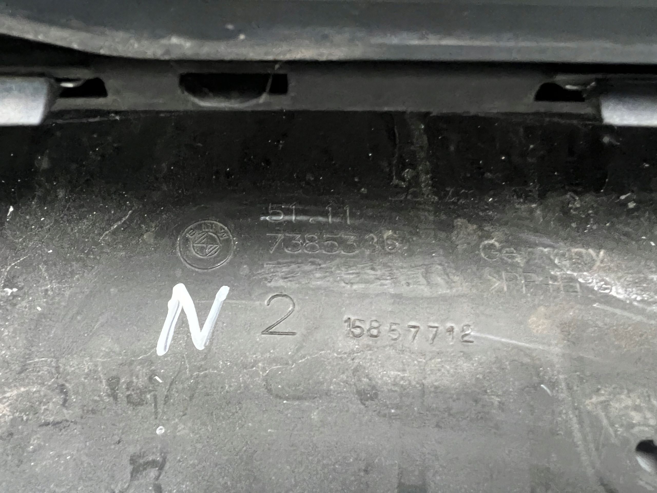 BMW 5 G30 G31 Zderzak Przedni Kompletny Halogeny N 2017