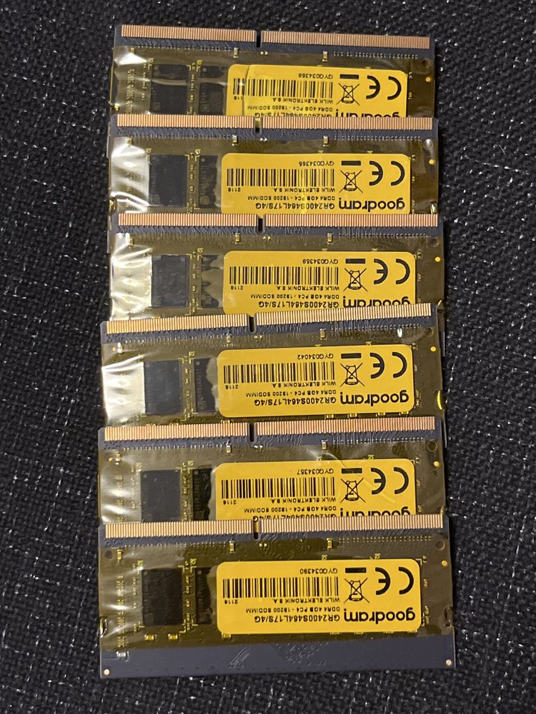 Ramm ddr4 4G GR2400, 6 szt.