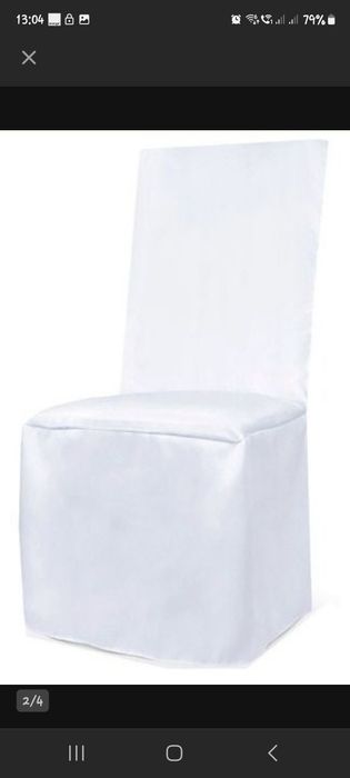 Pokrowiec na krzesełko komunijne