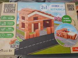 Brick trick domek i restauracja eko klocki