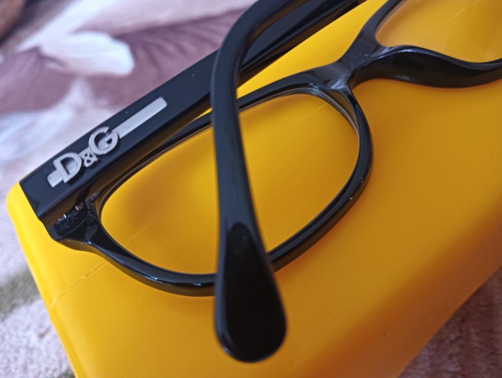 Okulary na oprawki Dolce & Gabbana czarne