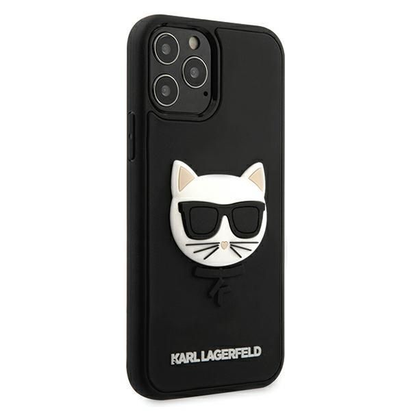 Karl Lagerfeld Etui Ochronne 3D Rubber Choupette dla iPhone 12/12 Pro