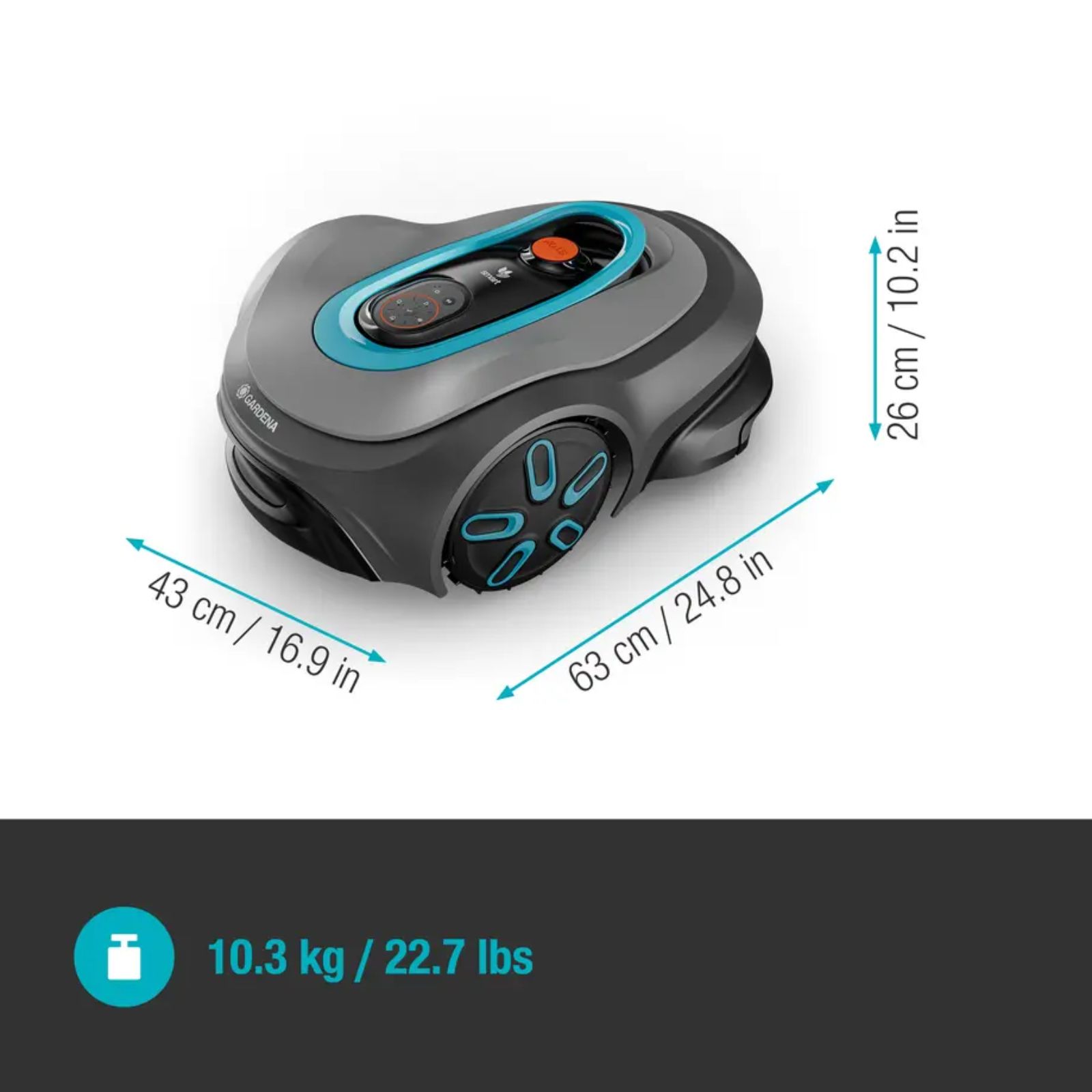 Robot Koszący Gardena Sileno Max 800 m2 Kosiarka Automatyczna