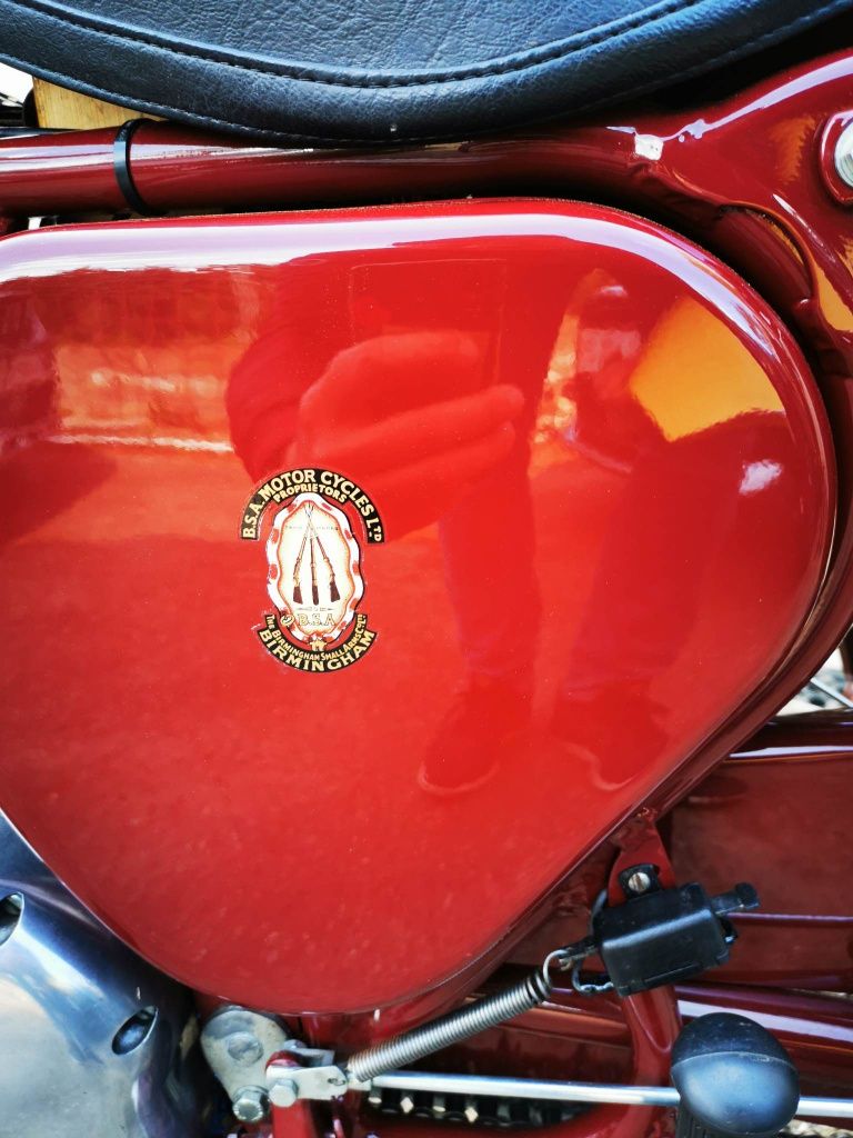 Bsa 350 odrestaurowany